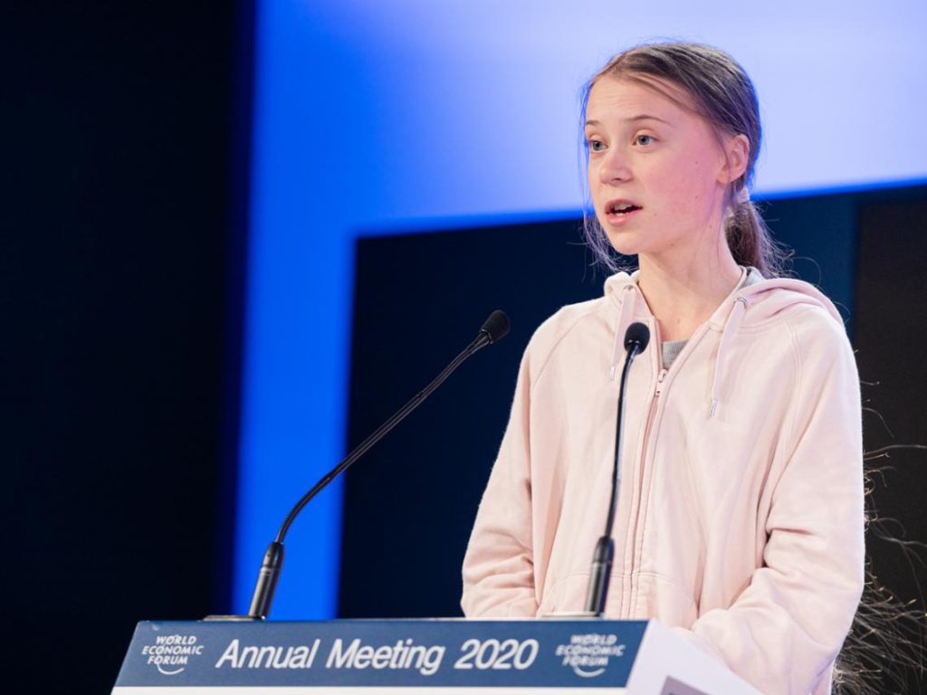 Greta at Davos, 2020
Copyright, Manuel Lopez